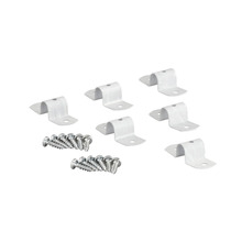 Skarvbeslag t/hyllplan Vit 6-pack Elfa